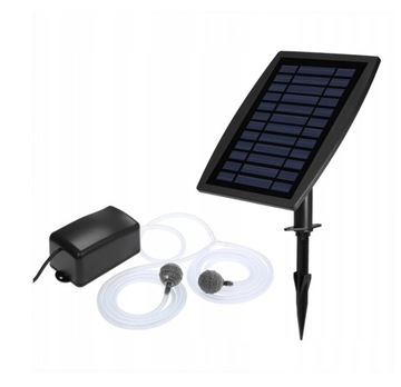 POMPA SOLARNA TLENU POMPKA NAPOWIETRZACZ MOC 2.5W
