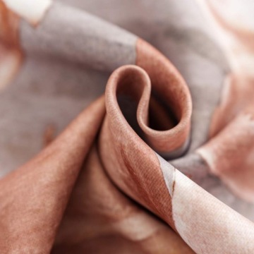 140x250 готовые шторы на жалюзи FLOWERS 137 БЕСПЛАТНЫЙ ШТОРНИНГ