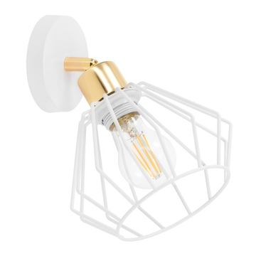 Kinkiet Lampa Loft Druciany Edison LED