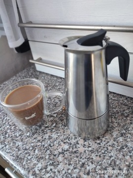 Итальянская стальная кофеварка Кофеварка 300 мл на 6 чашек для эспрессо