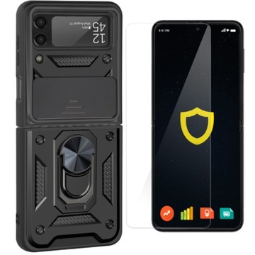 Etui SpaceCase Camring do Galaxy Flip Z 3 + Folia