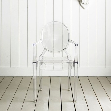 2 прозрачных стула Louis Ghost