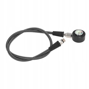 MANOMETR PODWODNY SPRZĘT DO NURKOWANIA DO REGULATORA BCD 80CM