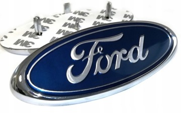 FORD EMBLEMAT LOGO ZNACZEK 147mm/57mm NA PRZÓD TYŁ