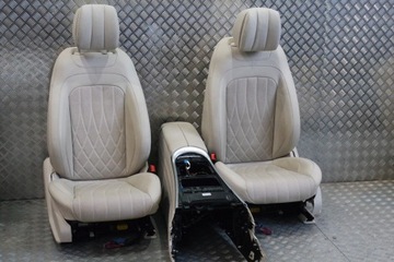 FOTELE SKORA MERCEDES W463/4 GRZANE WENTYLOWANE DESIGNO F250