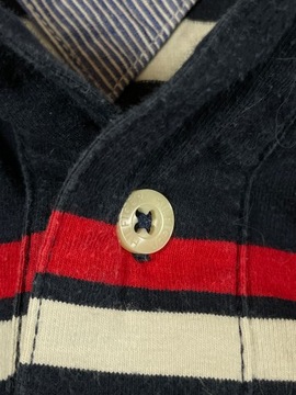 Tommy Hilfiger logo unikat polo longsleeve slim M