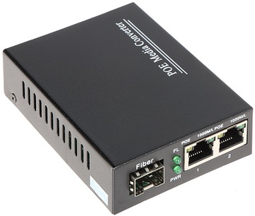 КОММУТАТОР POE SPS-2P/1SFP 2-ПОРТОВЫЙ + SFP
