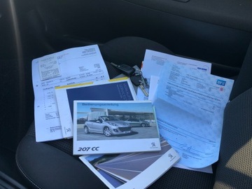 Peugeot 207 CC 1.6 VTi 120KM 2011 PEUGEOT 207 CC BEZWYPADKOWY ŚWIETNY STAN Z NIEMIEC, zdjęcie 28