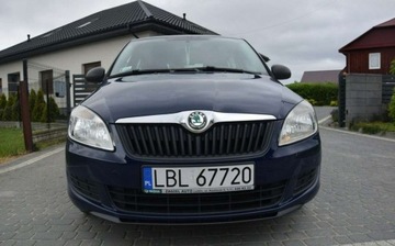 Skoda Fabia II Hatchback Facelifting 1.6 TDI CR DPF 75KM 2012 Skoda Fabia 1.6 TDI Klimatyzacja Ekonomiczny 2 Kpl Kol Stan bardzo dobry, zdjęcie 1