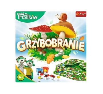 GRA PLANSZOWA GRZYBOBRANIE RODZINA TREFLIKÓW TREFL