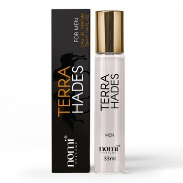 TRWAŁE PERFUMY MĘSKIE NOMI PERFUMETKI PERFUMETKA TERRA HADES 33ML EDP