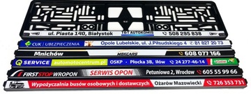 Рамки для досок с логотипом, 50 цветов