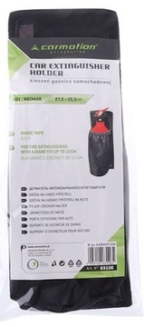 КАРМАН НА ЛИПУЧКЕ ДЛЯ КРЕПЛЕНИЯ АВТОМОБИЛЬНОГО ОГНЕТУШИТЕЛЯ