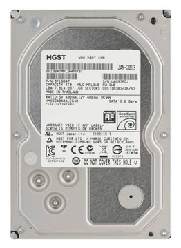 HGST MegaScale DC 4000.B 4TB 5.7K 64MB SATA III 3.5'' HMS5C4040ALE640