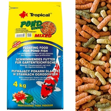 TROPICAL POND STICKS СМЕСЬ плавающего корма 50л