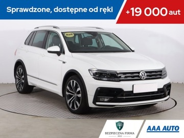Volkswagen Tiguan II SUV 2.0 TSI 180KM 2018 VW Tiguan 2.0 TSI, Salon Polska, 4X4, DSG, Navi