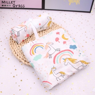 муслиновая пленка, одеяло, бамбук размер 110 см х 115 см