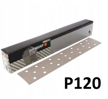 Papiery ścierne Indasa P120 rzep pasek 70x420mm 23ot