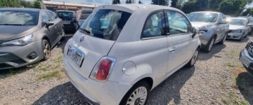 Fiat 500 II Hatchback 3d 1.2 69KM 2009 Fiat 500 2009r, 1.2 Benzyna. Lekko przetarty lewy bok. Jezdzi. 1.2 Benzyna, zdjęcie 2