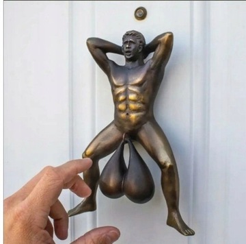 Ретро Забавный молоток Креативный дверной звонок