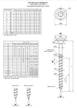 Шурупы столярные 6х280 TORX 1 шт.