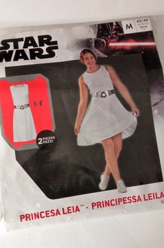 Kostium Strój Karnawał STAR WARS PRINCES LEIA M/L