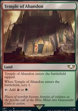 Temple of Abandon - Magic & Warhammer