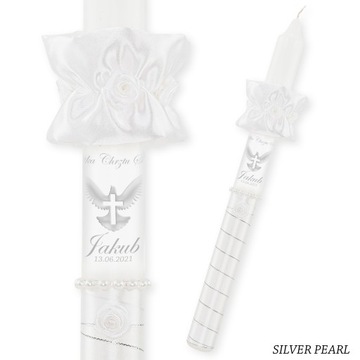 КРЕЩЕННАЯ СВЕЧА НА КРЕЩЕНИЕ С ИМЕННЫМ КРЮЧКОМ DAT