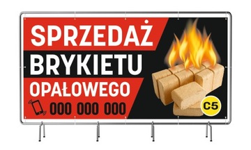 РЕКЛАМНЫЙ БАННЕР 2х1м Брикет