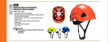 ШЛЕМ PORTWEST ШЛЕМ ДЛЯ РАБОТЫ НА ВЫСОТЕ, ЖЕЛТЫЙ