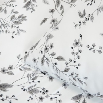 Постельное белье B2 Bilberry Branch из микрофибры с растительным рисунком 160х200 HOMLA