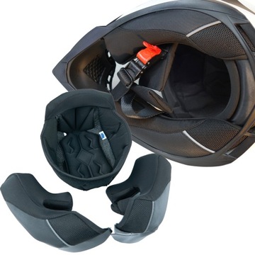 Шлем Zed x1.9 L Quad Enduro Cross + Goggles Balaclava ECE22.06 в Intercom