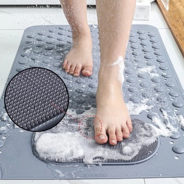 Противоскользящий коврик с массажем для душевых ванн в ванной комнате Home SPA