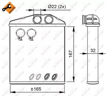 54208 RADIÁTOR OPEL CORSA C 00-