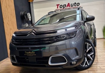 Citroen C5 Aircross I SUV 1.5 BlueHDI 131KM 2019 Citroen C5 Aircross 130KM DIESEL AUTOMAT virtual cockpit BEZWYPADKOWY