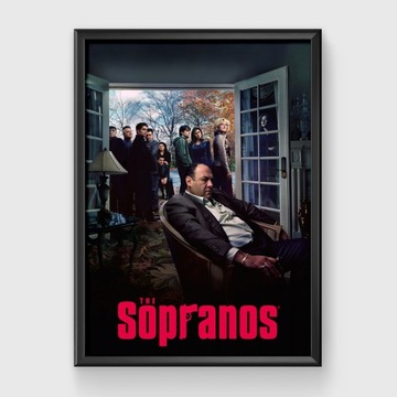 Плакат сериала «Клан Сопрано»