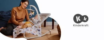 FELIO 2 Kinderkraft шезлонг, качалка, вибрация, мелодии
