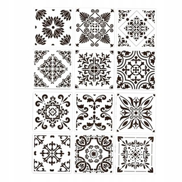 Szablony Mandala Szablon Szablon Mandala Duży