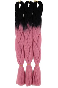 WŁOSY SYNTETYCZNE PROSTE KOLOROWE WARKOCZE 2K.062