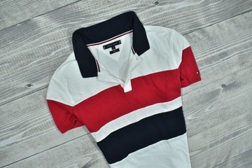 TOMMY HILFIGER Koszulka Polo Męska Slim Fit / XL