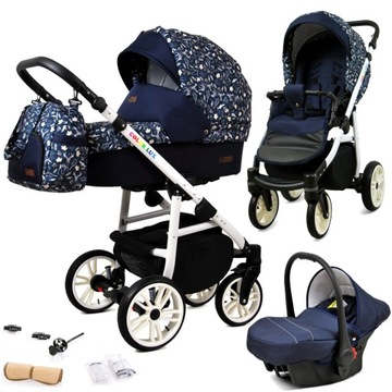 Wózek 3w1 dziecięcy spacerówka BabyLux COLORLUX