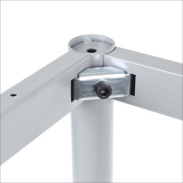 Каркас стола 156x76 см, круглая ножка, белый