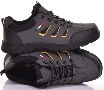WYGODNE BUTY MĘSKIE TREKKINGOWE DO PRACY GÓRSKIE SPORTOWE