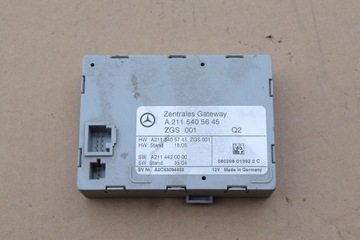 MERCEDES W211 3.0 V6 ŘÍZENÍ MODUL GATEWAY