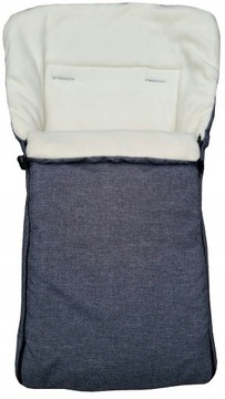 СПАЛЬНЫЕ МЕШКИ ИЗ МЕЛАНЖЕВОГО ФЛИСА ДЛЯ КОЛЯСКИ, САНОК И СИДЕНЬЯ