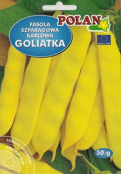Fasola szparagowa karłowa GOLIATKA 50g nasiona warzyw