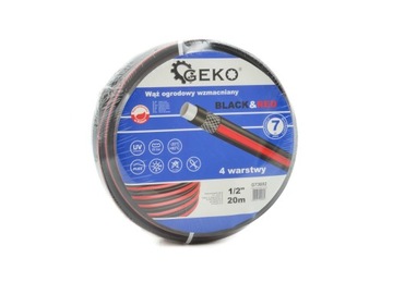 Wąż ogrodowy wzmacniany BLACK&RED 1/2'' 50m