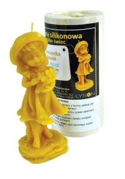 Forma silikonowa Dziewczynka z kwiatami - 12,5cm