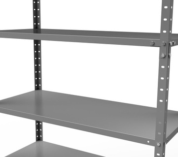 Стеллаж складской металлический Сталь 180х90х40 5П 450кг