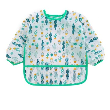 ŚLINIAK FARTUSZEK Z RĘKAWKAMI DZIECIĘCY NA RZEP